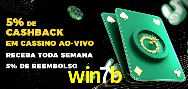 Promoções do cassino ao Vivo win7b